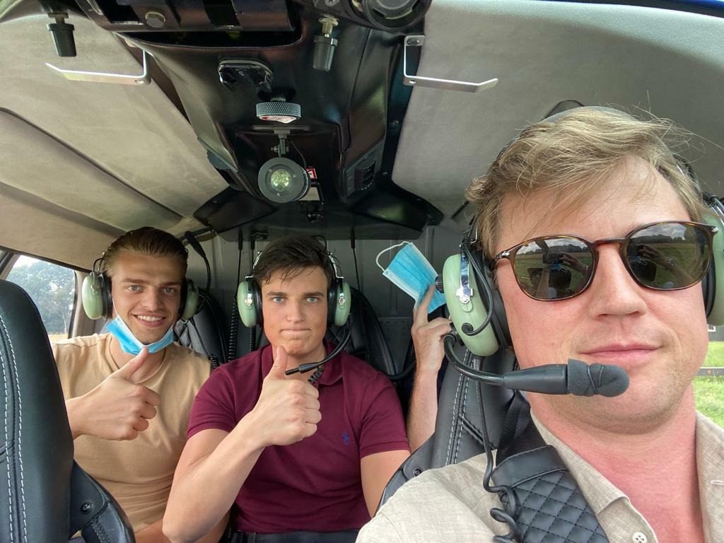 Helikoptervlucht met Polanski